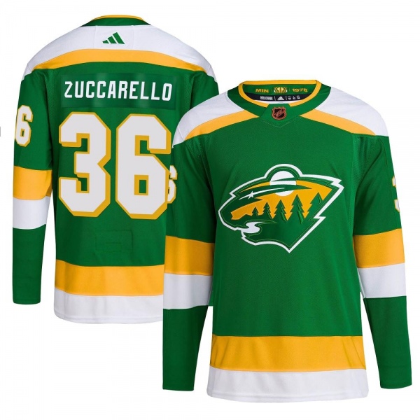 Хоккейный свитер NHL Minnesota Zuccarello белый