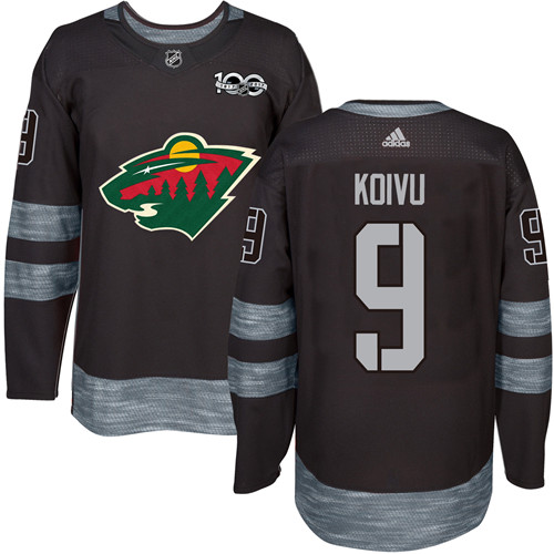 Хоккейный свитер NHL Minnesota Koivu черная
