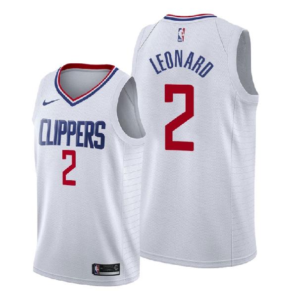 Джерси Los Angeles Clippers LEONARD #2 белая