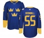 Хоккейный свитер сборной Швеции Kronwall 2 цвета КМ 2016    по выгодной цене.