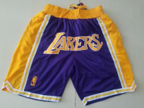 Баскетбольные шорты с карманами Los Angeles Lakers new.