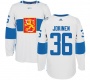 Хоккейный свитер сборной Финляндии Jokinen 2 цвета КМ 2016  по выгодной цене.