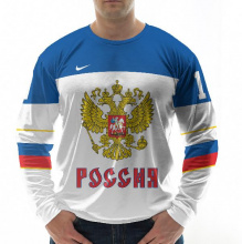 (ЛЮБАЯ ФАМИЛИЯ) Хоккейная кофта сборной России