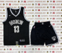 Баскетбольные шорты Бруклин Нетс черные