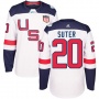 Хоккейный свитер Сборной США на КМ 2016 Suter 2 цвета 