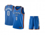 (ЛЮБОЙ ИГРОК) Баскетбольная форма Oklahoma Thunder blue