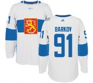 Хоккейный свитер сборной Финляндии Barkov 2 цвета КМ 2016