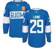 Хоккейный свитер сборной Финляндии Laine 2 цвета КМ 2016 
