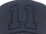 Бейсболка с номером 11 темно-синяя