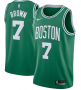 Баскетбольная майка Бостон BROWN #7 зелёная