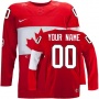 2 ЦВЕТА. (ЛЮБАЯ ФАМИЛИЯ) Хоккейная форма ОИ 2014 Сборная Канада  по выгодной цене.