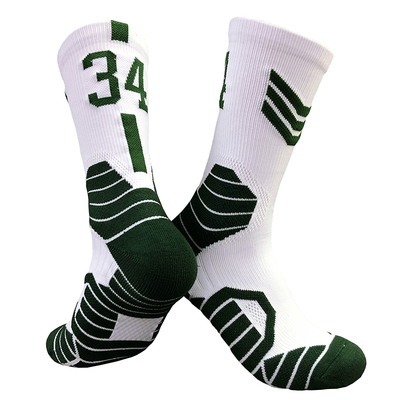 Баскетбольные носки Адетокумбо 34 белые