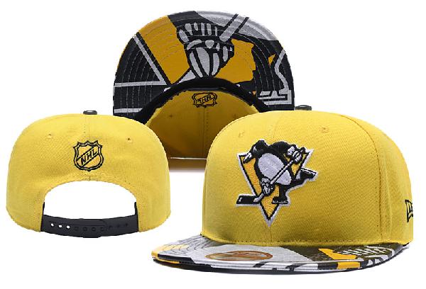 Хоккейная кепка НХЛ Питтсбург Пингвинз yellow*