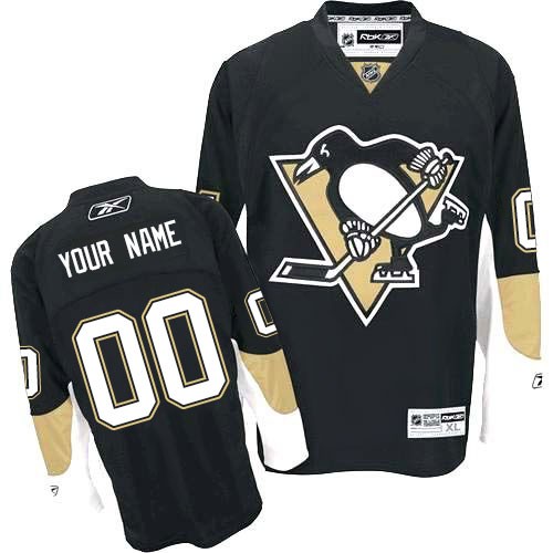 Хоккейная форма Pittsburgh Penguins с нанесением имени.