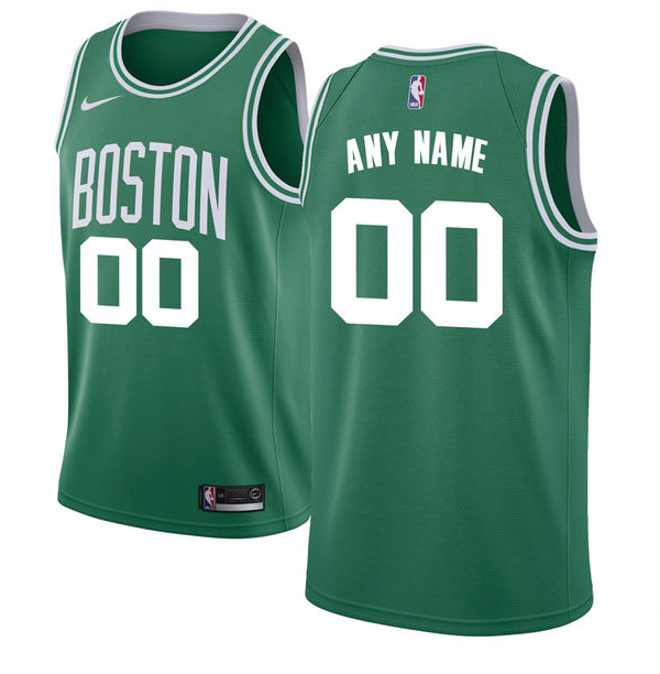3 ЦВЕТА. Джерси Boston Celtics (СВОЯ ФАМИЛИЯ)
