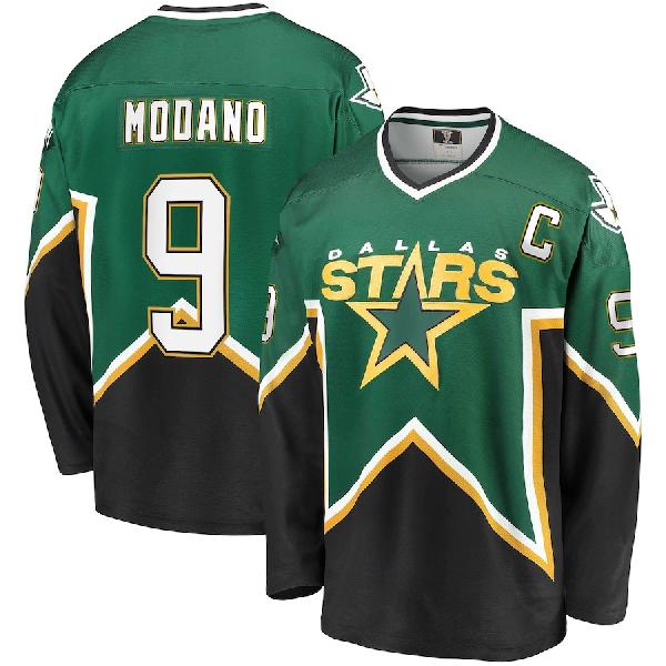 Хоккейный свитер Модано Даллас Старз ретро 2023