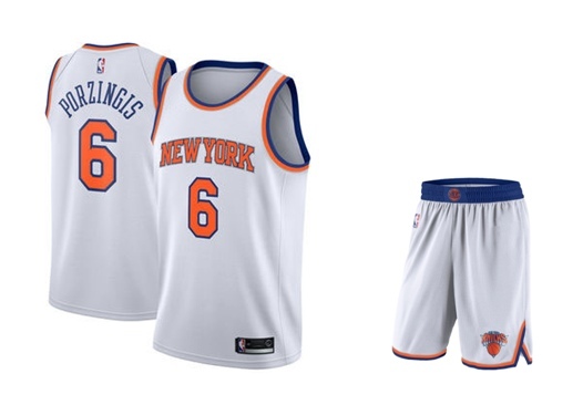 Баскетбольная форма New York Knicks Порзингис