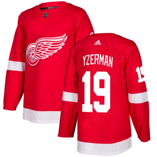 (2 ЦВЕТА) Джерси Detroit Red Wings YZERMAN #19