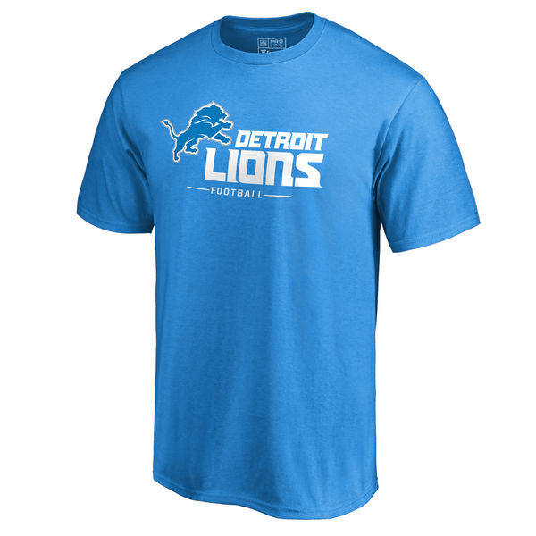 Футболка NFL Detroit Lions голубая