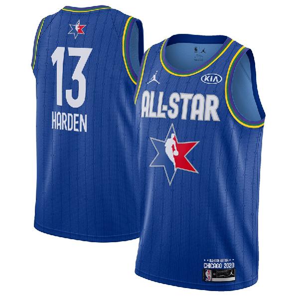 Джерси Houston Rockets HARDEN #13 all star 2020 синяя