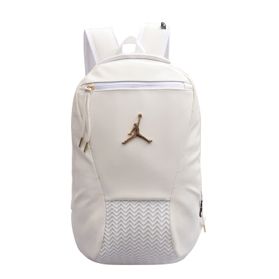 Белый кожаный рюкзак Jordan