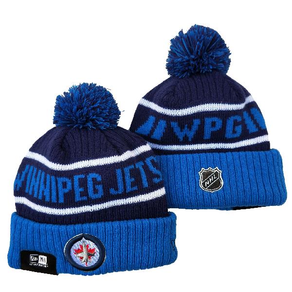 Хоккейная шапка Winnipeg Jets s с бумбоном