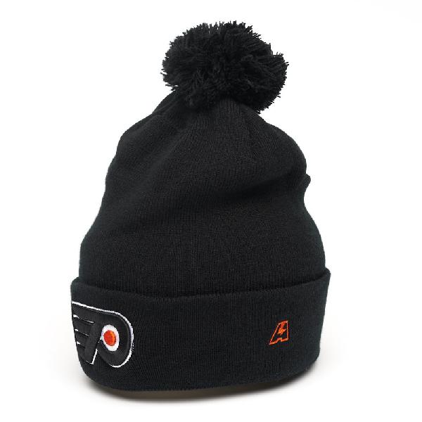 Хоккейная шапка Филадельфия Флаерз с бумбоном new