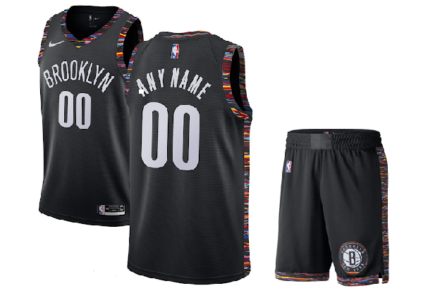 Баскетбольная форма Brooklyn Nets со своей фамилией