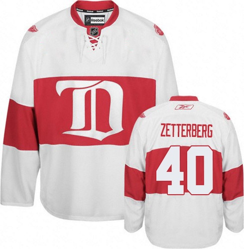 Хоккейный свитер Detroit Red Wings ZETTERBERG #40 winter classic 2009