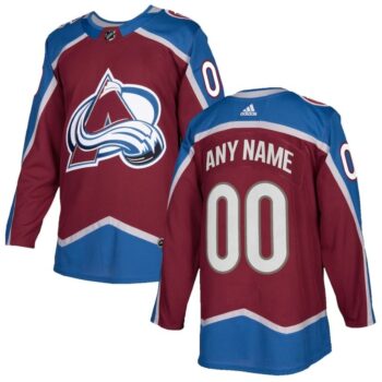 Хоккейный свитер Colorado Avalanche со своей фамилией