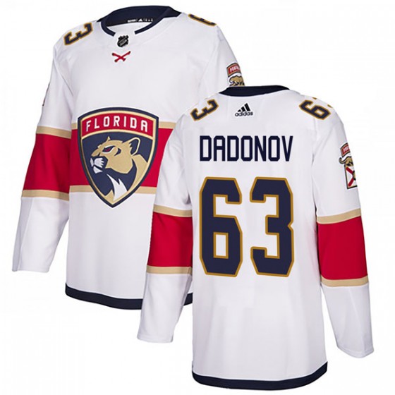 Хоккейный свитер Florida Panthers DADONOV #63 ( 2 ЦВЕТА)\.