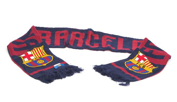 Футбольный шарф Барселона