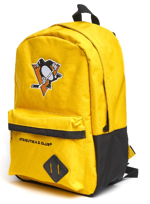 Хоккейный рюкзак Pittsburgh Penguins желтый