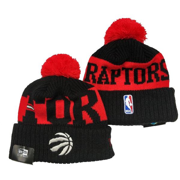 Баскетбольная шапка Raptors красно-черная