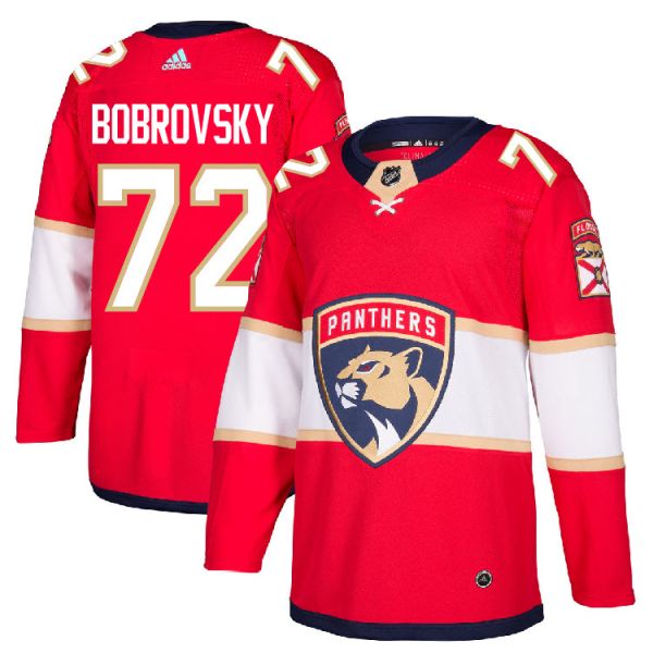 Хоккейный свитер Florida Panthers BOBROVSKY #72 ( 2 ЦВЕТА)