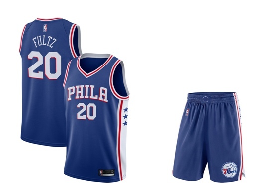 Баскетбольная форма НБА Philadelphia 76ers Fultz #20