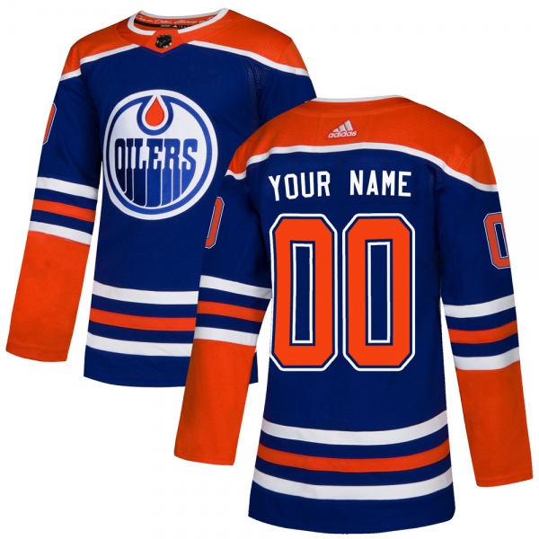 Хоккейная форма Edmonton Oilers со своей фамилией