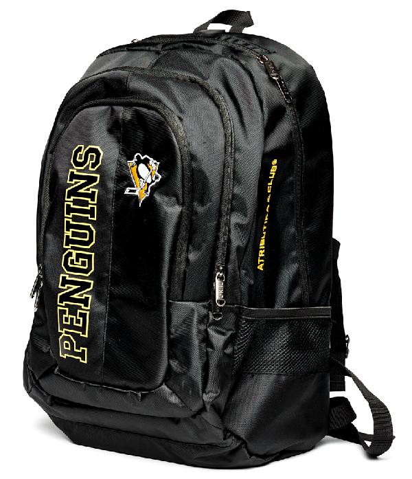 Большой рюкзак НХЛ Питтсбург Пингвинз черный