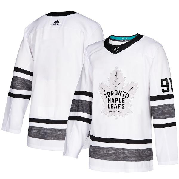 (ЛЮБАЯ ФАМИЛИЯ) Хоккейный свитер Торонто All Stars 2019 белый