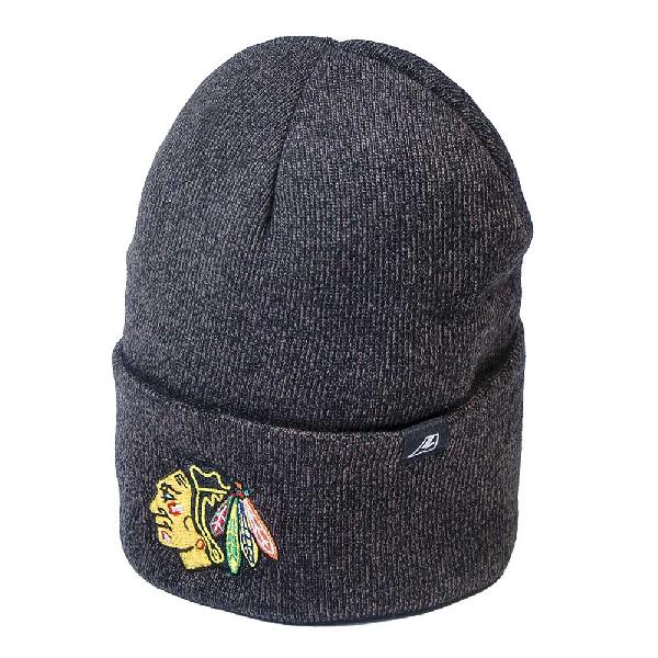 Хоккейная шапка Chicago Blackhawks без пумпона