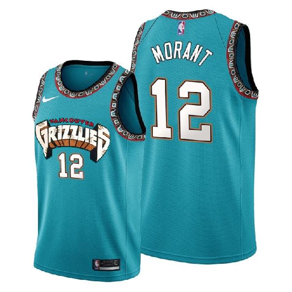 Баскетбольная майка Memphis Grizzlies MORANT #12