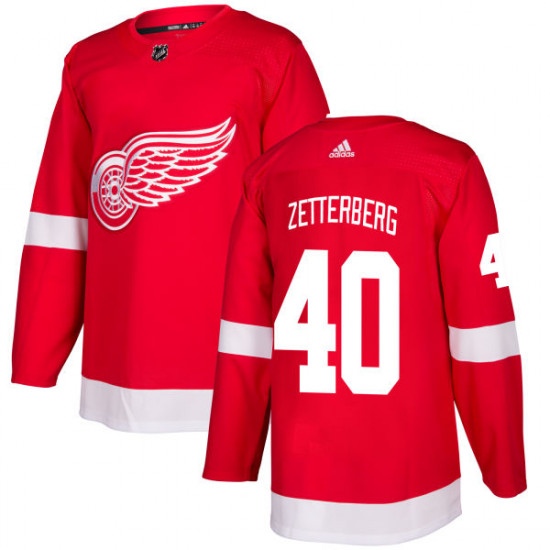 (2 ЦВЕТА) Джерси Detroit Red Wings ZETTERBERG #40