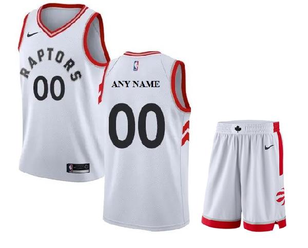 Баскетбольная форма Toronto Raptors со своей фамилией