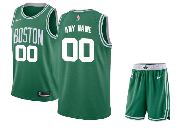 Баскетбольная форма Boston Celtics (СВОЯ ФАМИЛИЯ)