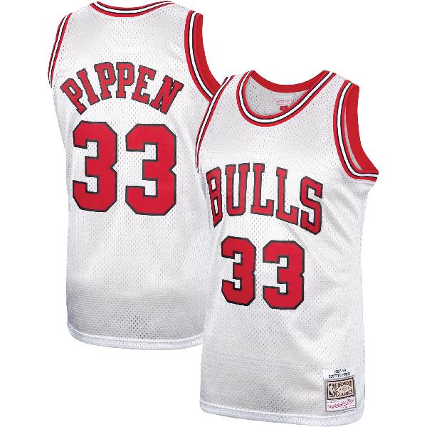 Джерси Chicago Bulls PIPPEN #33 белая