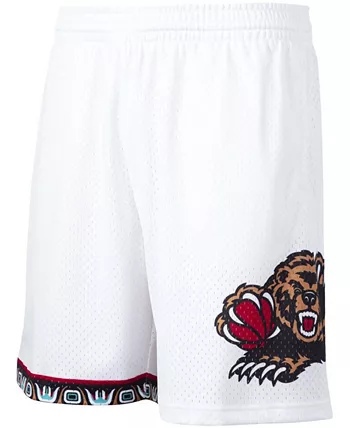 Баскетбольные шорты Memphis Grizzlies белые