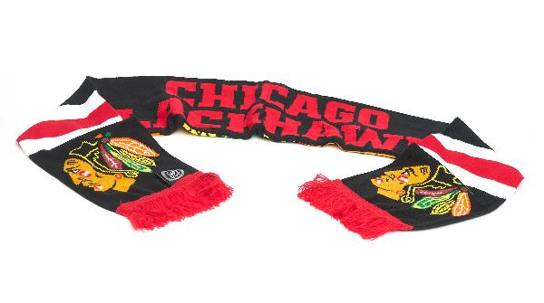 Хоккейный шарф Chicago Blackhawks