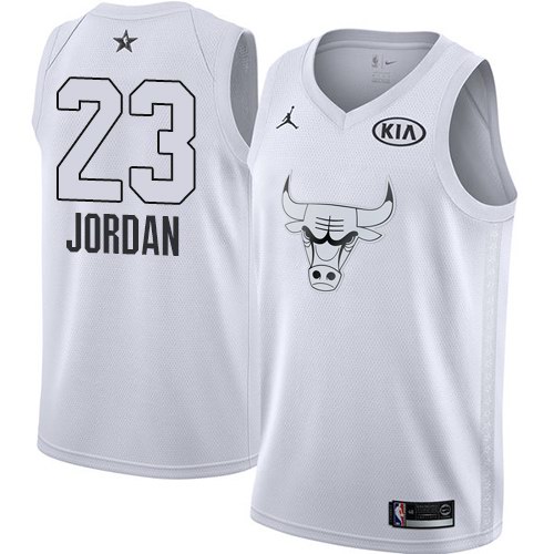 Джерси Chicago Bulls JORDAN #23 all star 2019 белая