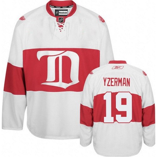 Хоккейный свитер Detroit Red Wings YZERMAN #19 winter classic 2009