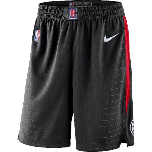 Баскетбольные шорты Los Angeles Clippers чёрные